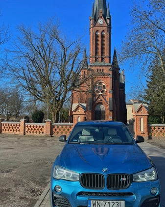 BMW X4 M cena 159000 przebieg: 63700, rok produkcji 2017 z Warszawa małe 154